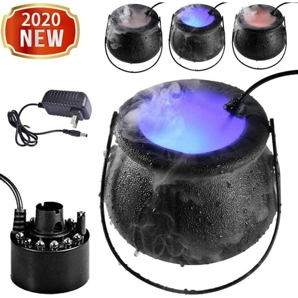 Mist Maker Smoke Fog Machine Color Changing Party Prop With 12LED